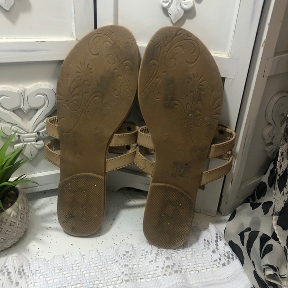 385 Fifth sandals. Silver metal details. - Picture 6 of 7